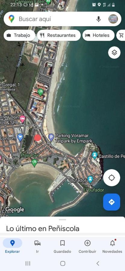 Apartamento Junto A La Playa Peniscola Bagian luar foto